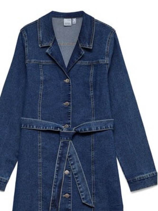 Vero Moda Sukienka jeansowa Telly 10338086 Niebieski Regular Fit