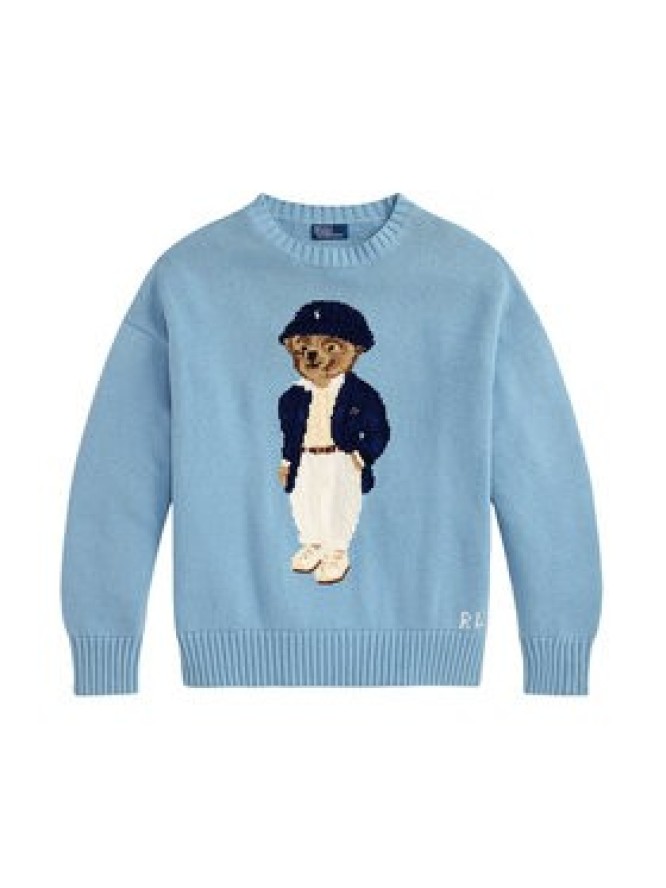 Polo Ralph Lauren Sweter 211B17743001 Niebieski Regular Fit