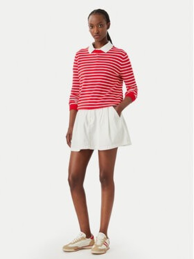 Tommy Jeans Spódnica mini DW0DW22971 Biały Relaxed Fit