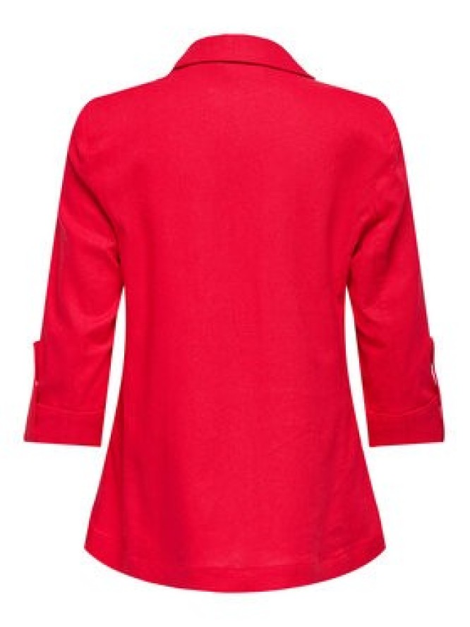 ONLY Marynarka Caro 15312199 Czerwony Loose Fit