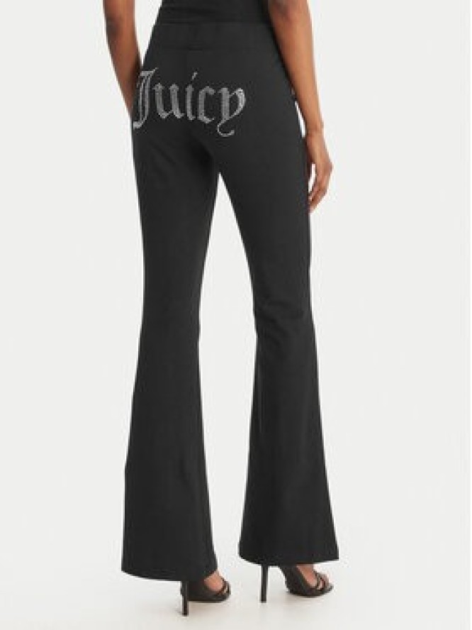 Juicy Couture Spodnie dresowe Christine JCWBJ126309 Czarny Flared Leg