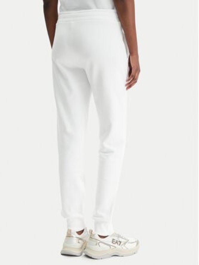 Versace Jeans Couture Spodnie dresowe 80HAAT02 CF01T Biały Regular Fit