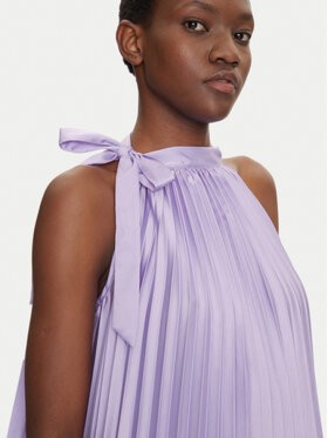 Dixie Sukienka koktajlowa A319W014A Fioletowy Regular Fit