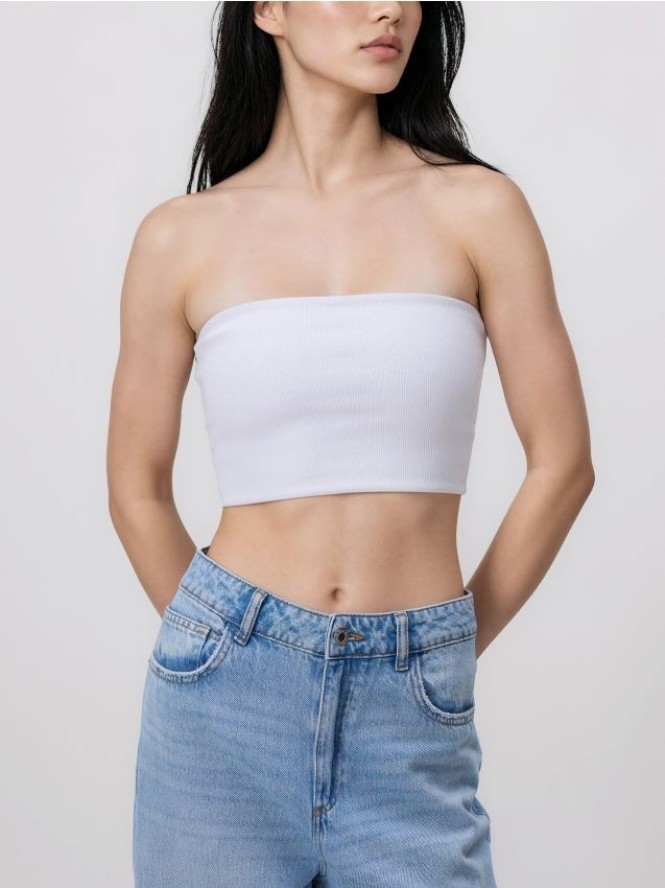 Top bandeau - biały