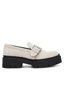 HUGO Loafersy 50541731 Écru