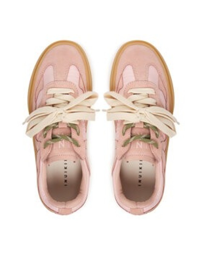 Inuikii Sneakersy Lynn Suede 1001.001.0461 Różowy