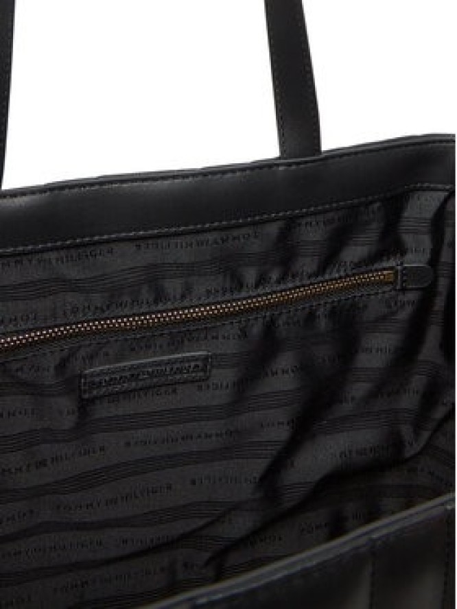 Tommy Hilfiger Torebka Th Feminine Tote AW0AW17452 Czarny