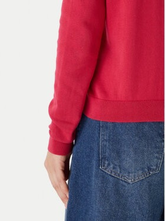 Tommy Jeans Sweter Essential DW0DW19888 Różowy Regular Fit