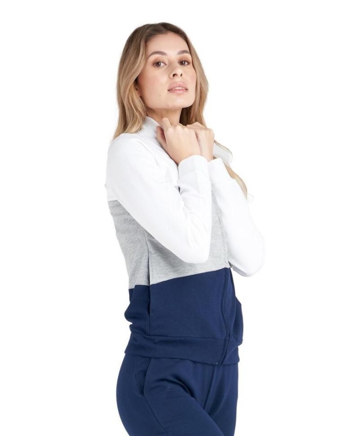 Bluza z zamek błyskawiczny na co dzień na siłownię