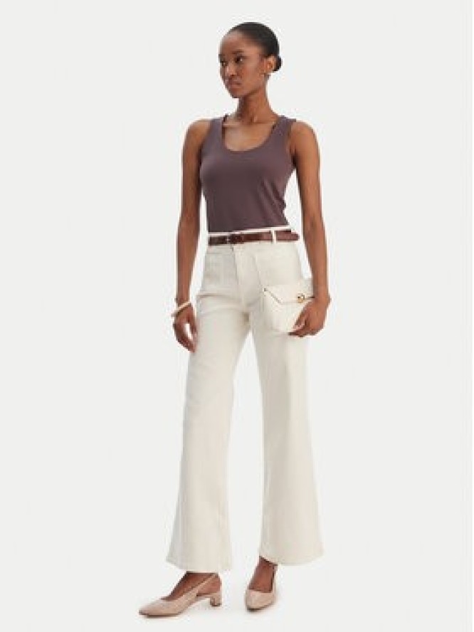 Marella Top Tiglio 2615941051 Brązowy Slim Fit