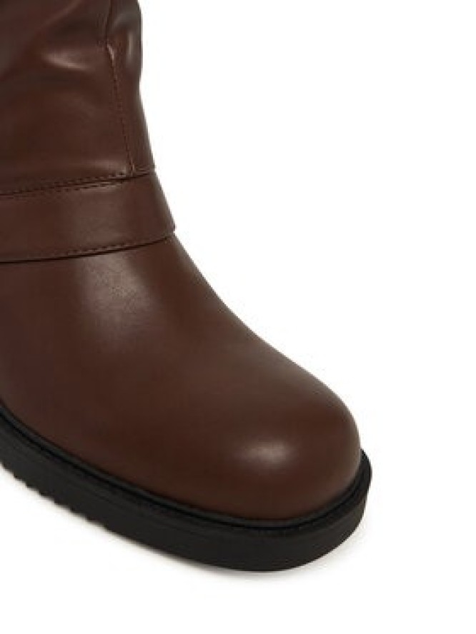 Guess Botki FLFIJI ELE10 Brązowy