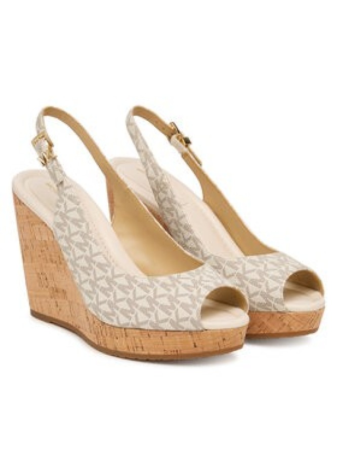 MICHAEL Michael Kors Sandały Rosie Wedge 40S6RSHS1B Écru