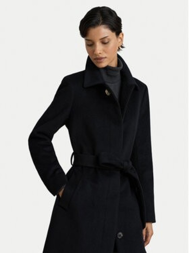LAUREN RALPH LAUREN Płaszcz wełniany 297P23444002 Brązowy jasny Regular Fit
