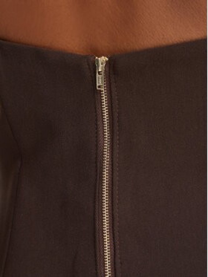 Bardot Sukienka koktajlowa Venya 60479DB Brązowy Slim Fit