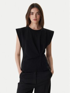 BOSS T-Shirt 50554276 Czarny Regular Fit