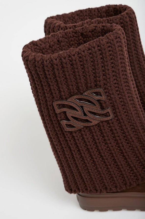 Kozaki damskie zamszowe CASADEI