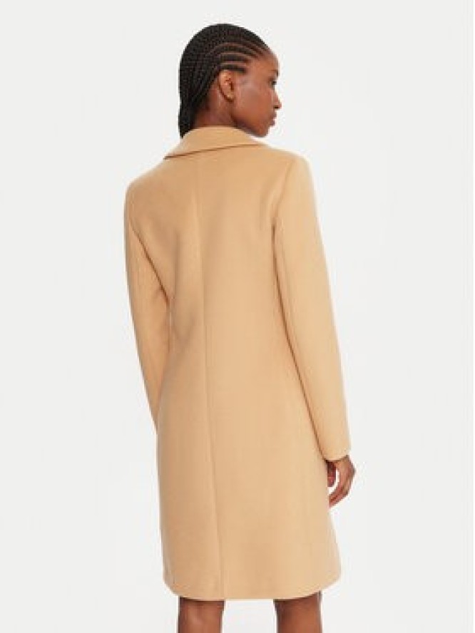 Rinascimento Płaszcz przejściowy CFC0126117003 Beżowy Regular Fit