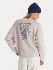 Quiksilver Bluza EQWFT03188 Fioletowy Oversize