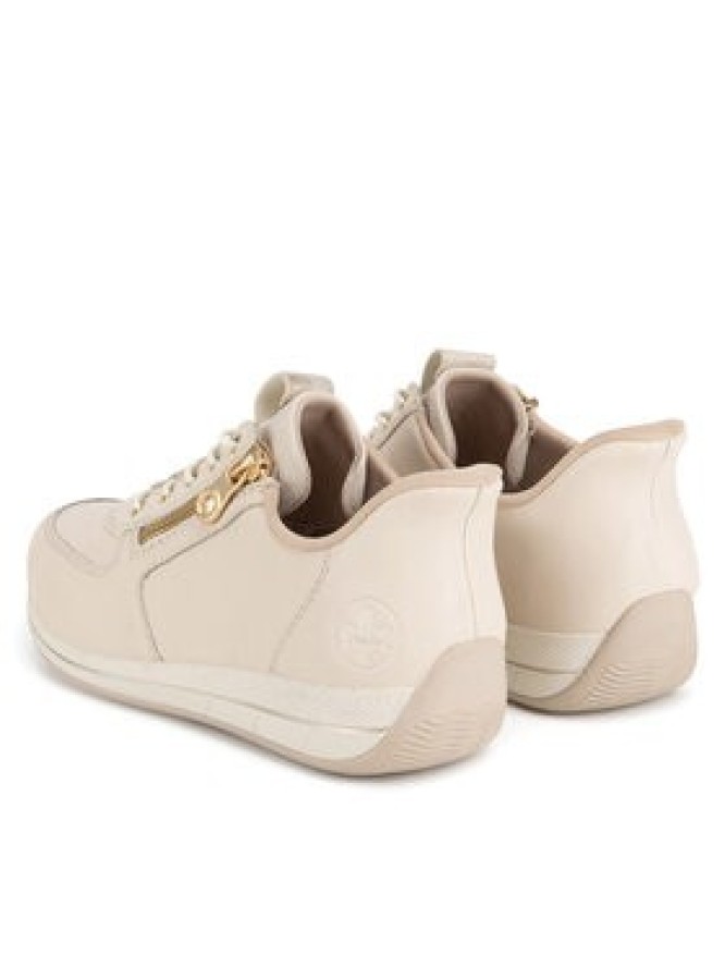 Rieker Półbuty N1156-60 Beżowy