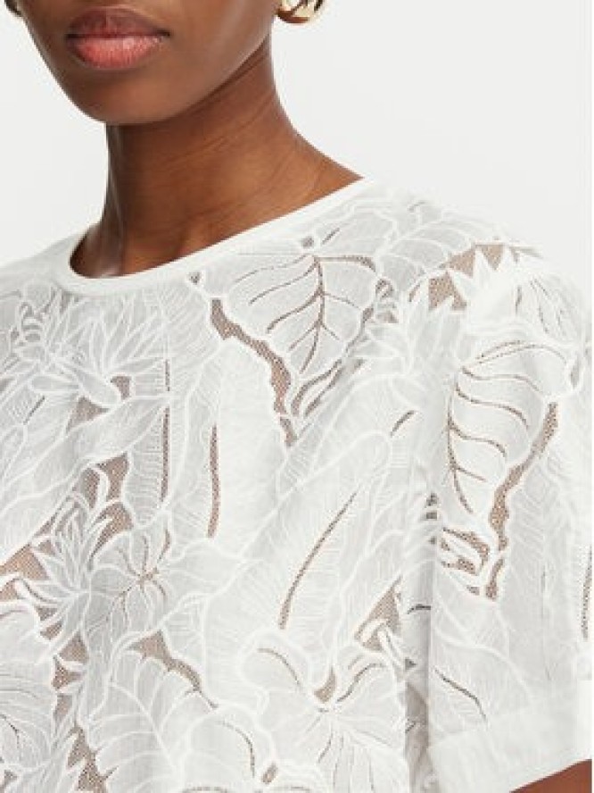 Guess Bluzka W6GH41 W1851 Biały Regular Fit