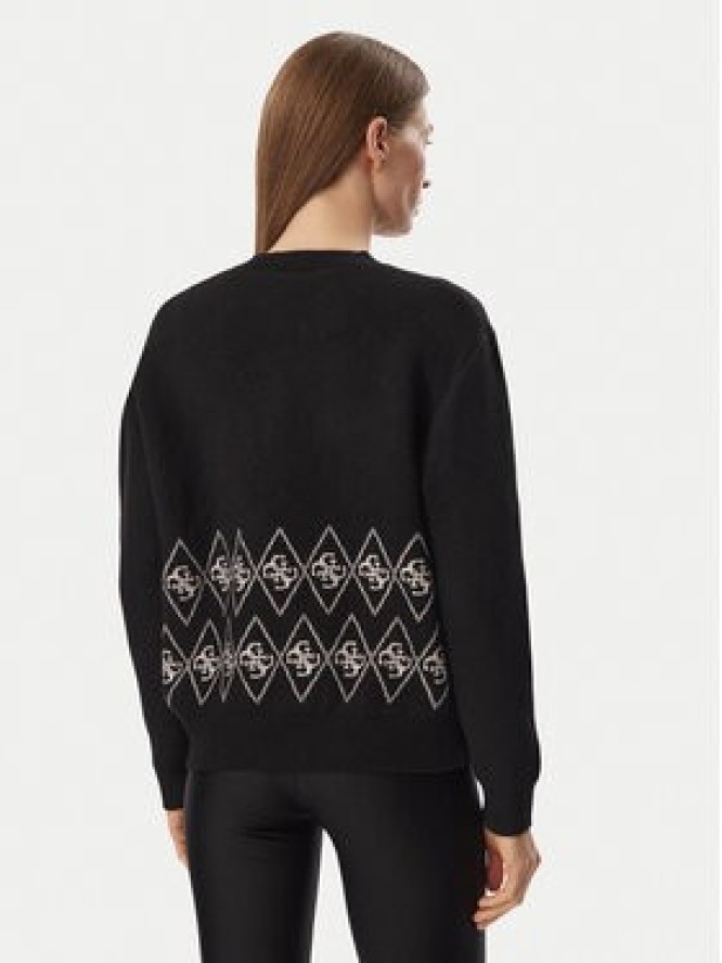 Guess Sweter V6BR16 Z2278 Czarny Regular Fit