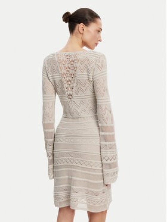 Guess Sukienka dzianinowa W5GK48 Z3E22 Szary Slim Fit