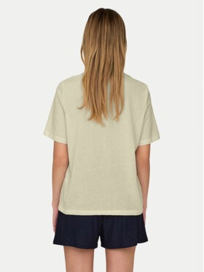 ONLY T-Shirt Bilins 15320615 Żółty Regular Fit