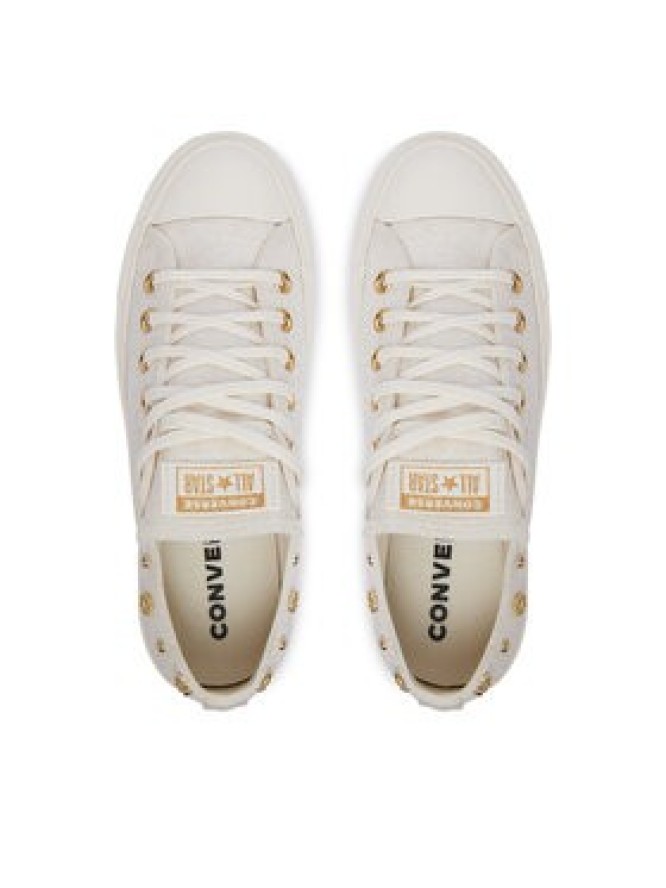 Converse Trampki Chuck Taylor All Star Heathered Glam A17597C Beżowy