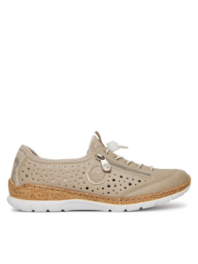 Rieker Sneakersy N42P6-62 Beżowy