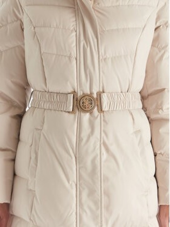 Guess Kurtka puchowa W5BL29 W2802 Brązowy Regular Fit