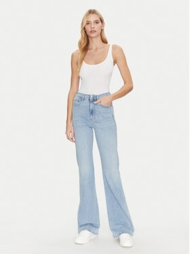 Mustang Top Lynn 1013930 Biały Slim Fit