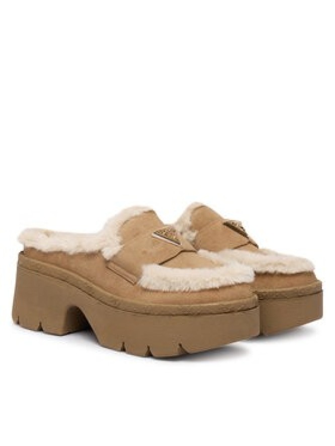 Guess Klapki FLFBRI ESU06 Beżowy