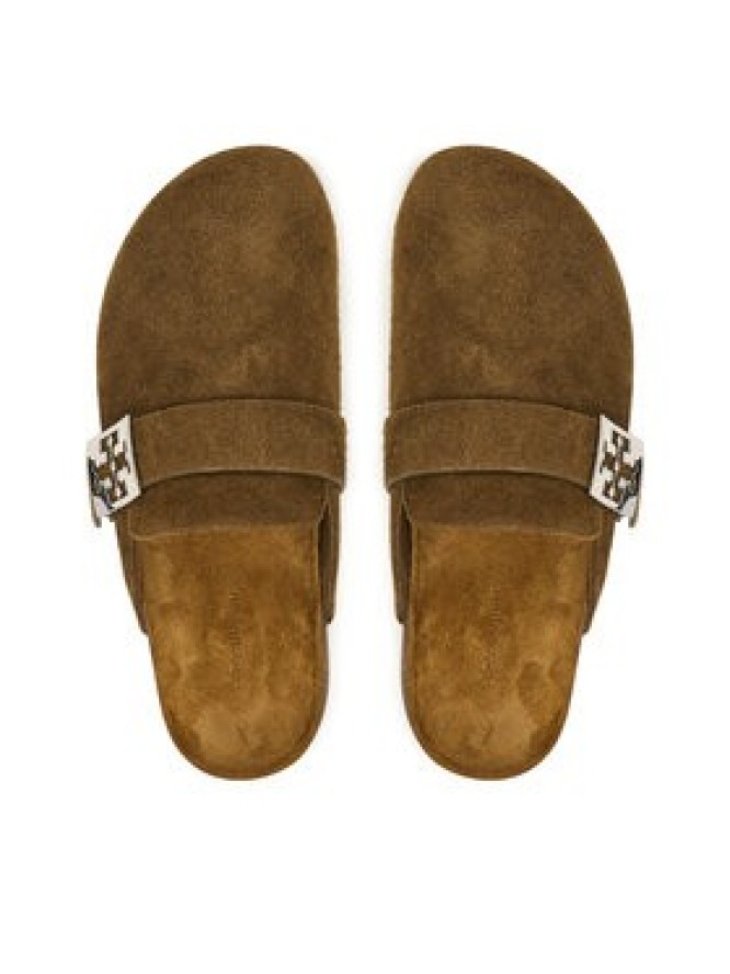 Tory Burch Klapki Mellow Mule 175424 Zielony