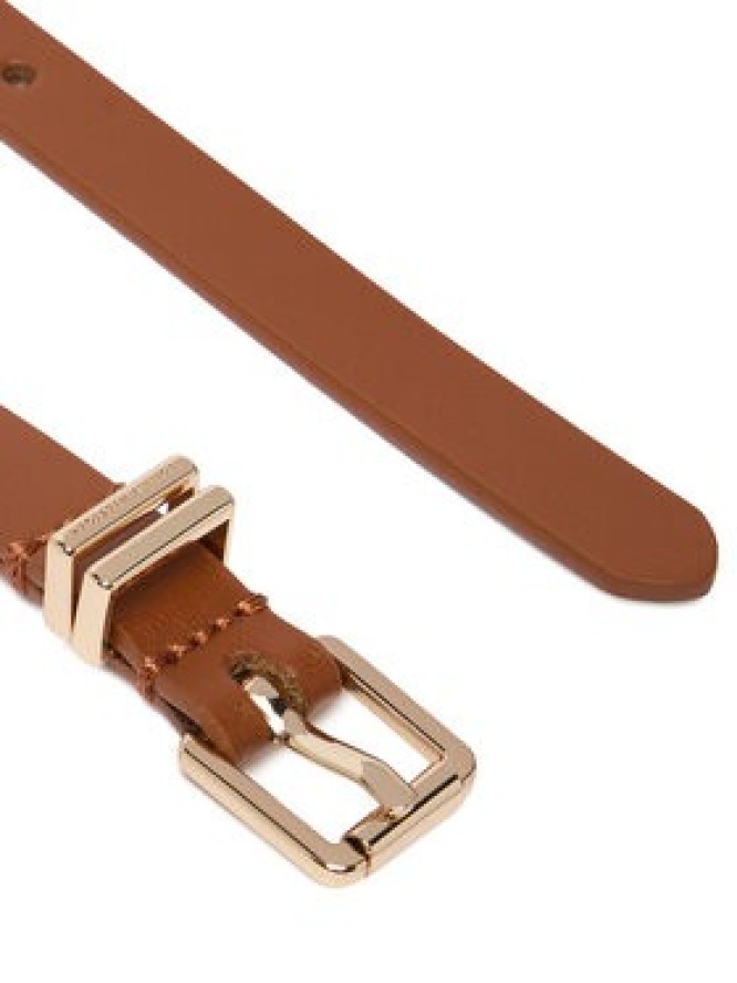 Tommy Hilfiger Pasek Th Square 1.5 AW0AW18693 Brązowy