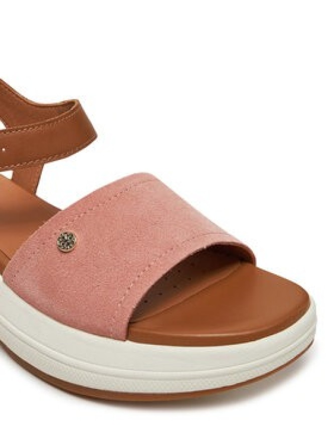 Geox Sandały D Spherica Ecub-3 S D550VA 022BC C5Q5F Różowy