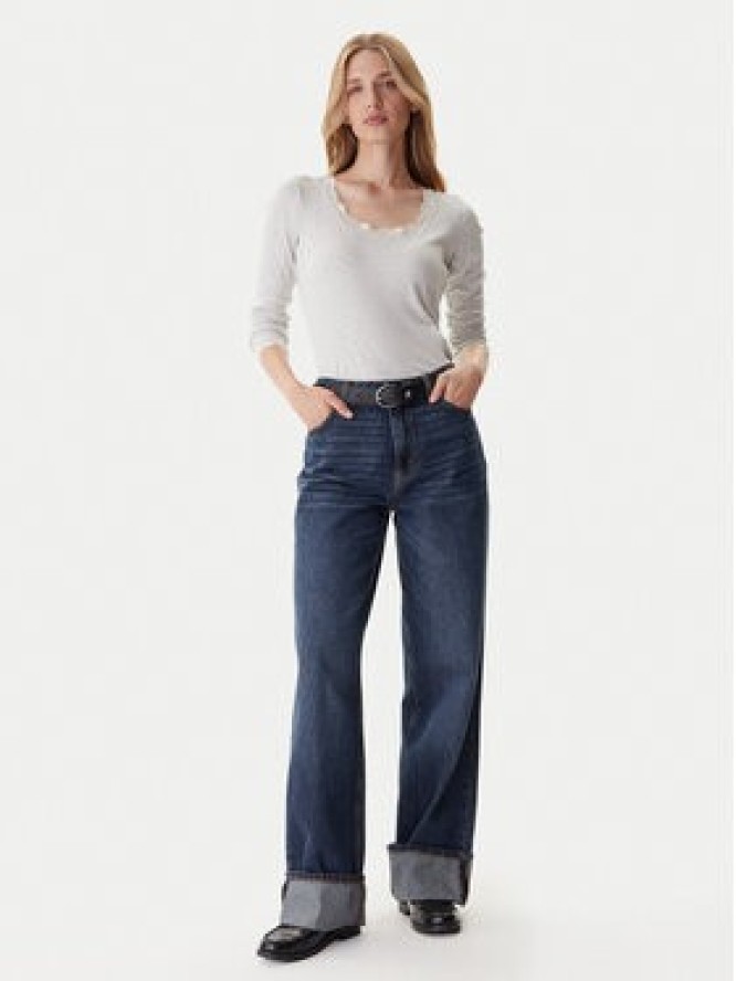 Tommy Hilfiger Bluzka UW0UW06071 Szary Slim Fit