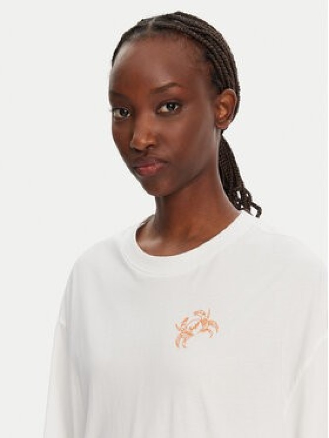 BOSS T-Shirt C_Eboyfriend_4 50540441 Biały Oversize