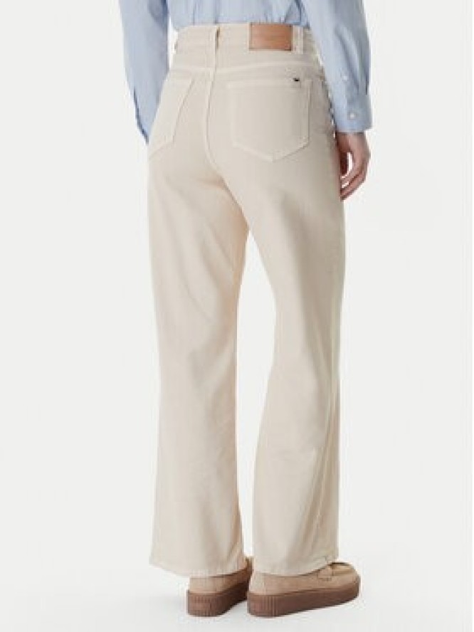 Weekend Max Mara Jeansy Medina 2615131051 Beżowy Wide Leg