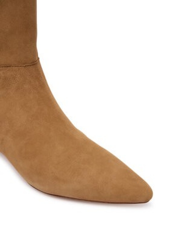 LAUREN RALPH LAUREN Kozaki Frncsa Tl Hl 802P15726003 Brązowy jasny