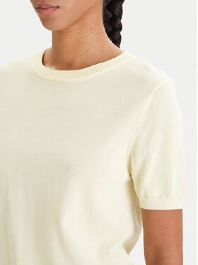 Patrizia Pepe Sweter 8K0409/K027-Y478 Żółty Regular Fit