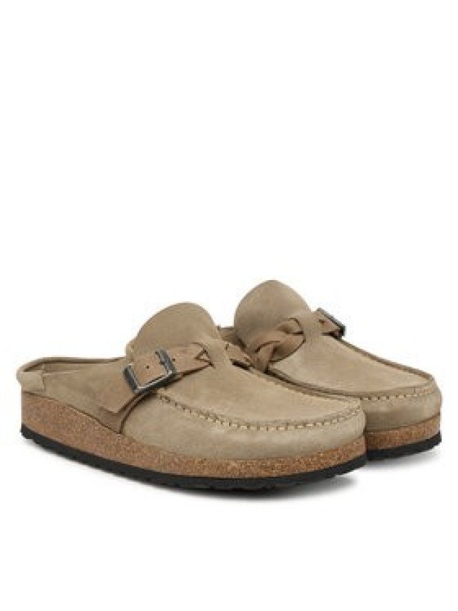 Birkenstock Klapki Buckley Braided 1031455 Beżowy