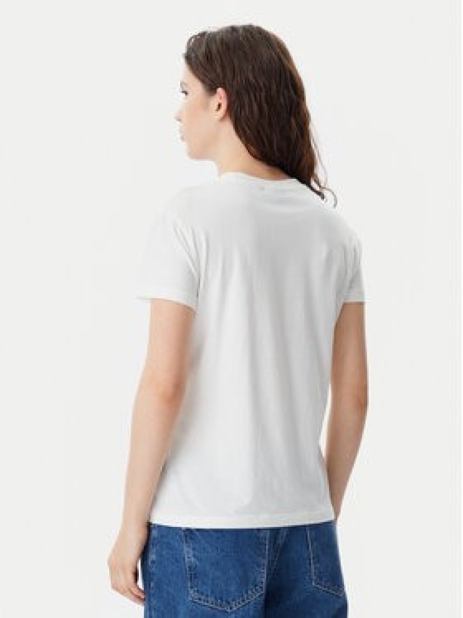 Napapijri T-Shirt NP0A4IP1 Biały Regular Fit