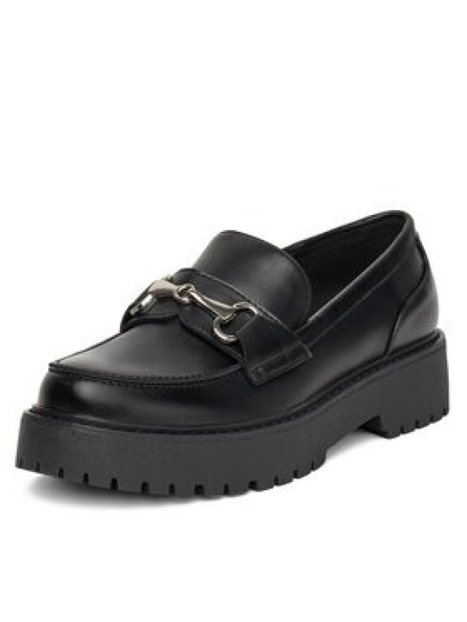 DeeZee Loafersy 18638-14 Czarny