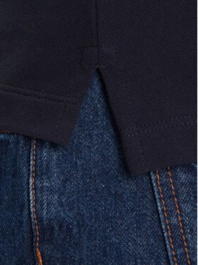 Gant Polo Shield 4202231 Granatowy Slim Fit