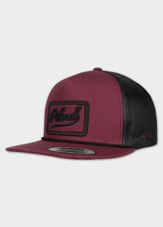 Czapka z daszkiem PITBULL Snapback zagięty daszek PITBULL ORIGINAL 1989