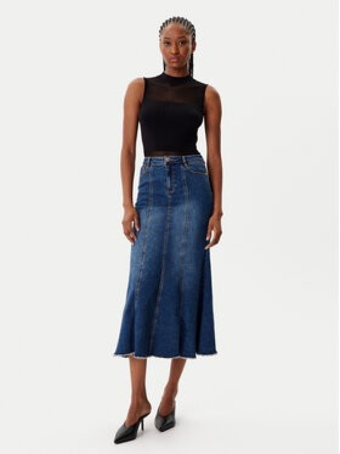 Morgan Bluzka 252-MJULIE Czarny Slim Fit