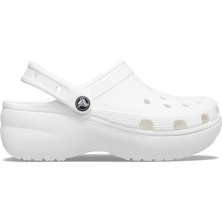 Klapki Crocs Model Classic Platform Clog W Kolor Biały