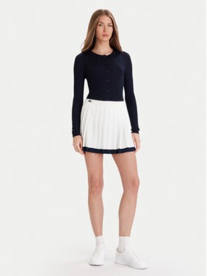 Lacoste Kardigan AF4141 Granatowy Slim Fit