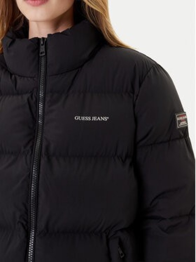 Guess Jeans Kurtka zimowa W4BL21 WGII2 Czarny Regular Fit