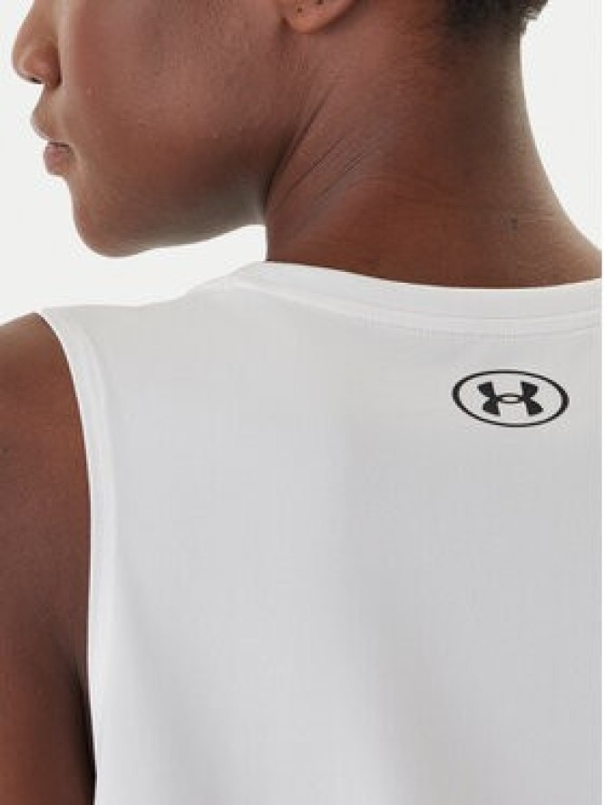 Under Armour Koszulka techniczna Tech™ 1383655 Biały Loose Fit